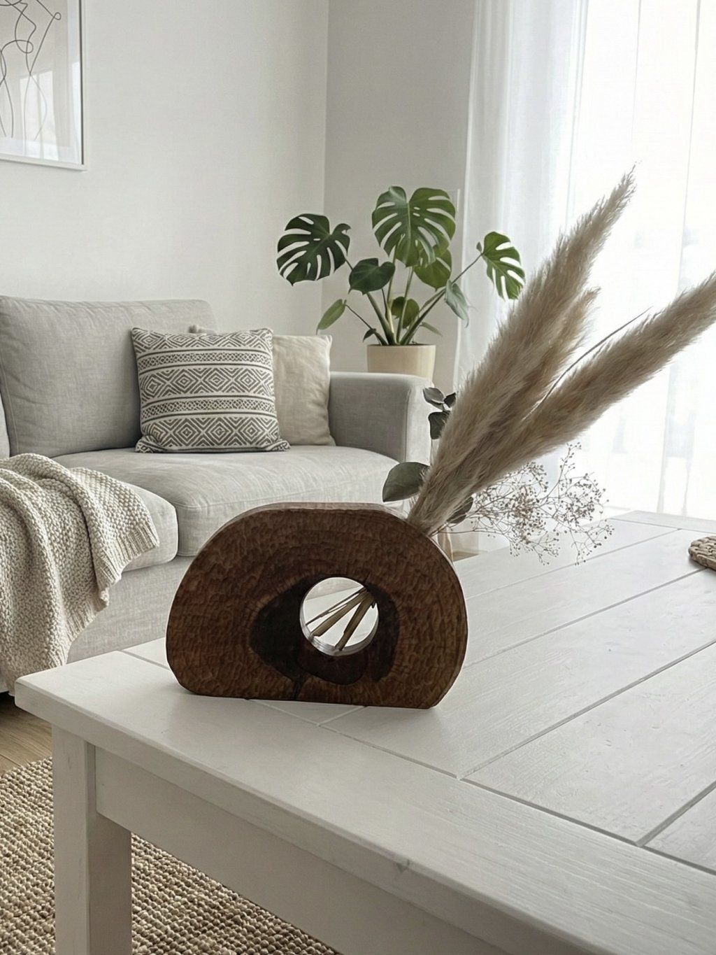 Váza WALNUT: Orechové drevo