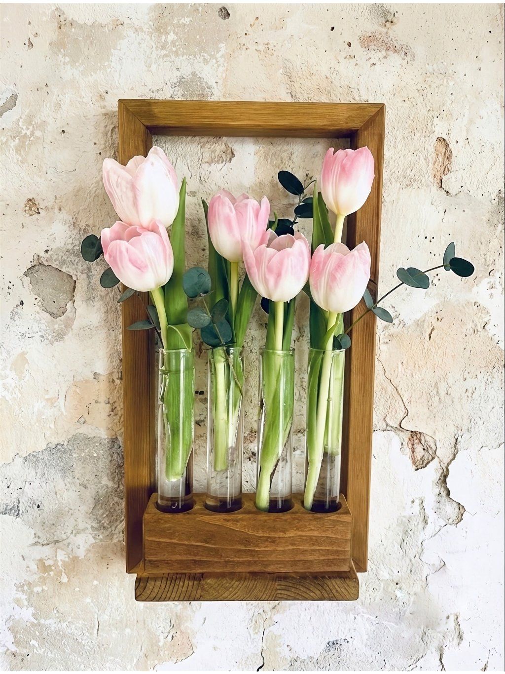 BotaneryLab™ ALCHEMY: Dizajnový drevený nástenný stojan